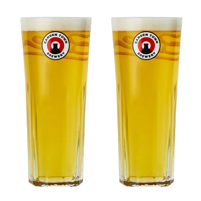 Camden Kenneth Pint Glass Pack (2 Glasses)