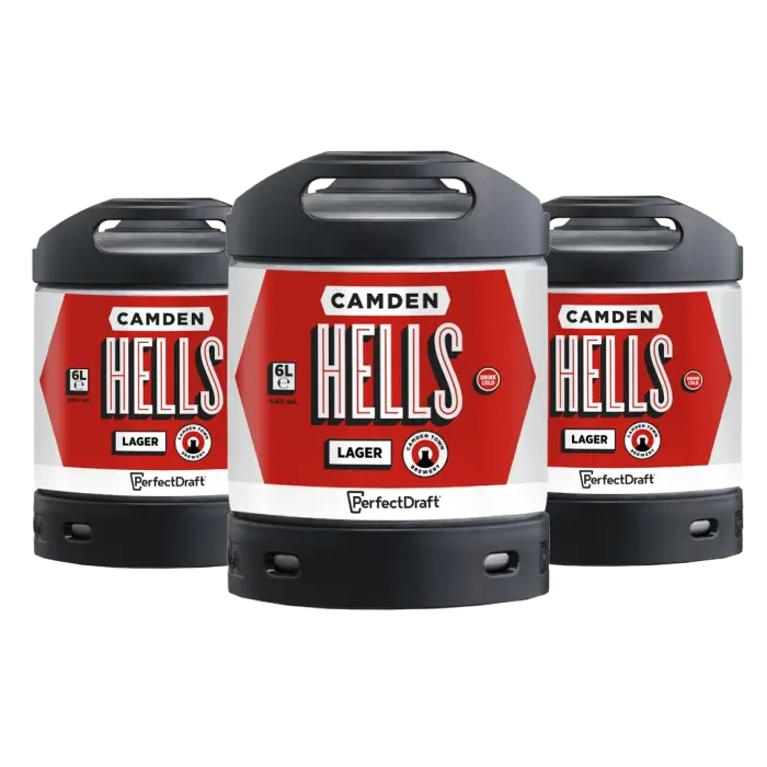 Camden Hells Keg Pack (2 or 3 Kegs)
