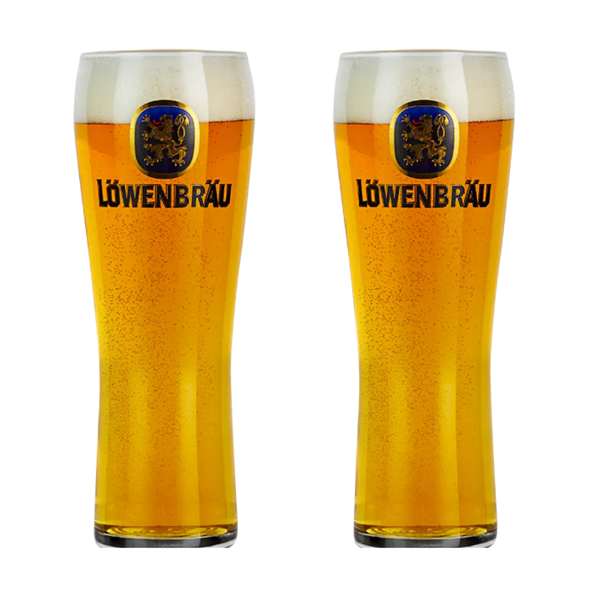 Lowenbrau Pint Glass Pack (2 Glasses)