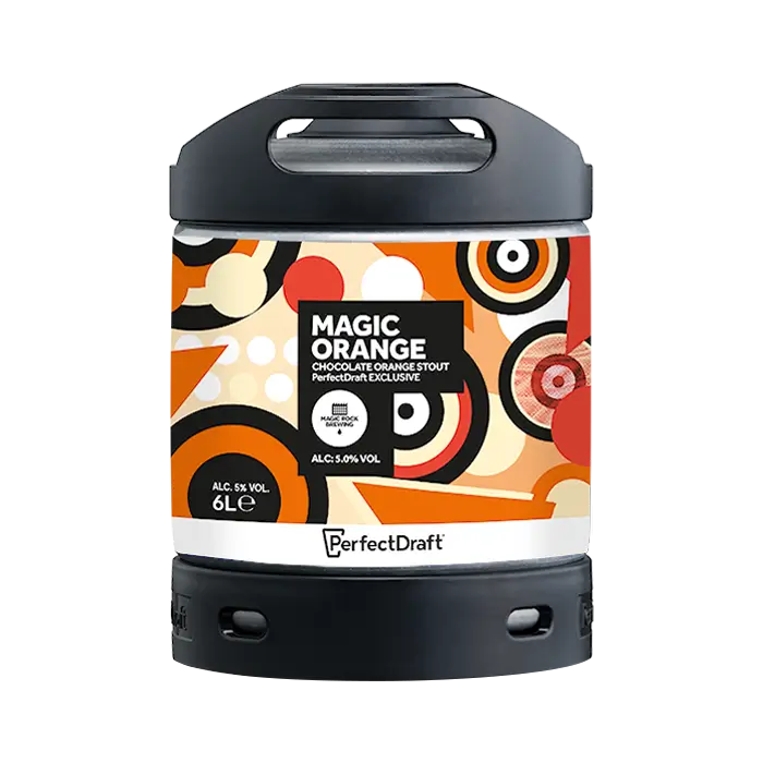 PerfectDraft Magic Rock Magic Orange 6L Keg 1 PerfectDraft Magic Rock Magic Orange 6L Keg