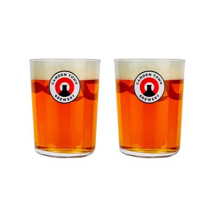 Camden Jack Pint Glass Pack (2 Glasses)