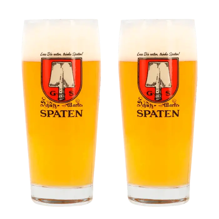Spaten Pint Glass Pack (2 Glasses)
