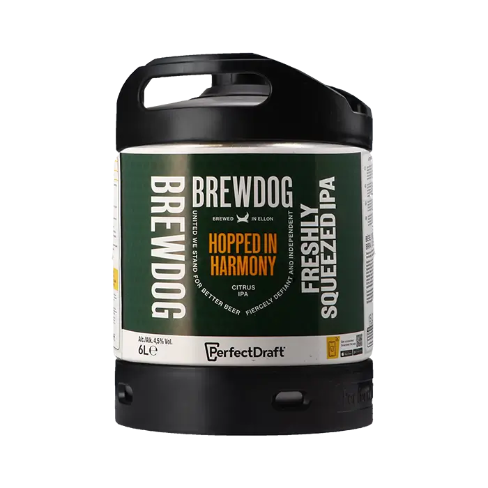 PerfectDraft BrewDog Hopped in Harmony 6L Keg 2 PerfectDraft BrewDog Hopped in Harmony 6L Keg