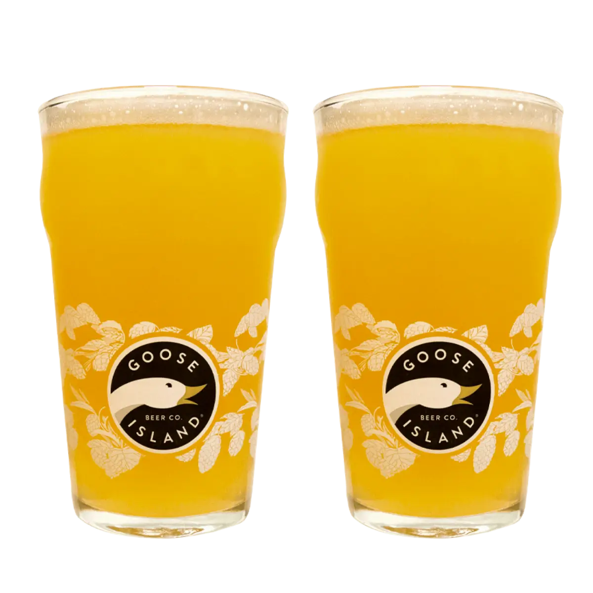 Goose Island Pint Glass Pack (2 Glasses)