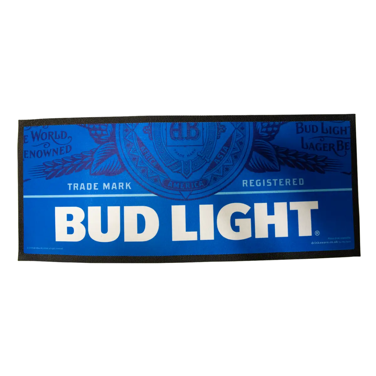 Bud Light Felt Bar Runner