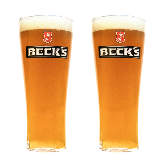 Becks Pint Glass Pack (2 Glasses)