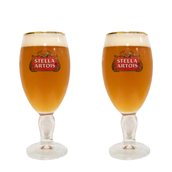 Stella Artois Half Pint Chalice Pack (2 Glasses) 1 Stella Artois Half Pint Chalice Pack (2 Glasses)