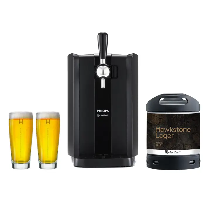 PerfectDraft Black Hawkstone Lager Starter Bundle
