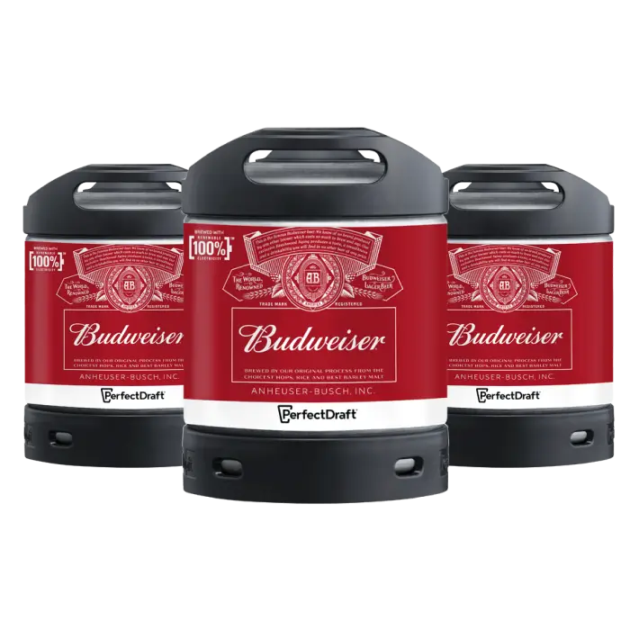 Budweiser Keg Pack (2 or 3 Kegs)