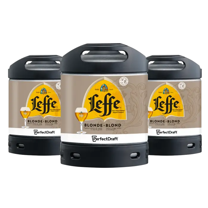Leffe Blonde Keg Pack (2 or 3 Kegs)