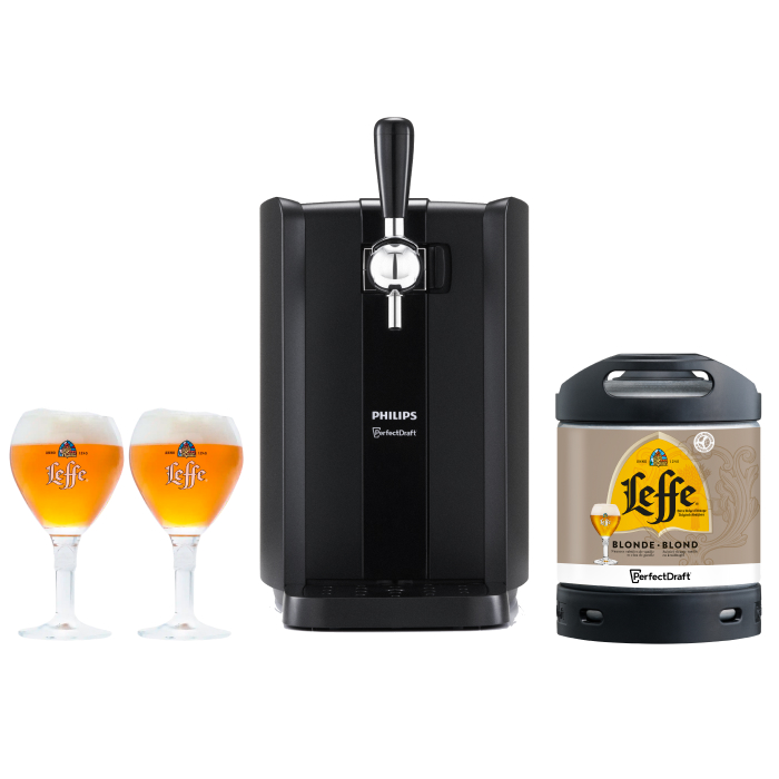 PerfectDraft Black Leffe Blonde Starter Bundle