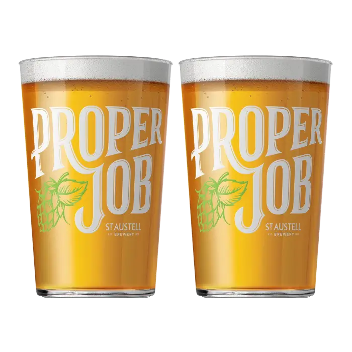 Proper Job Pint Glass Pack (2 Glasses) 1 Proper Job Pint Glass Pack (2 Glasses)