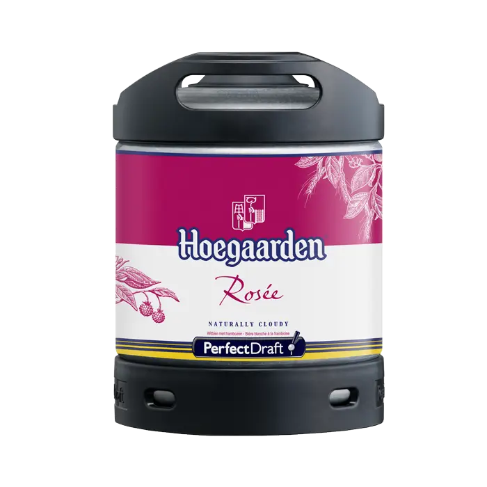 Short Date Hoegaarden Rose 6L Keg BBE April 2023