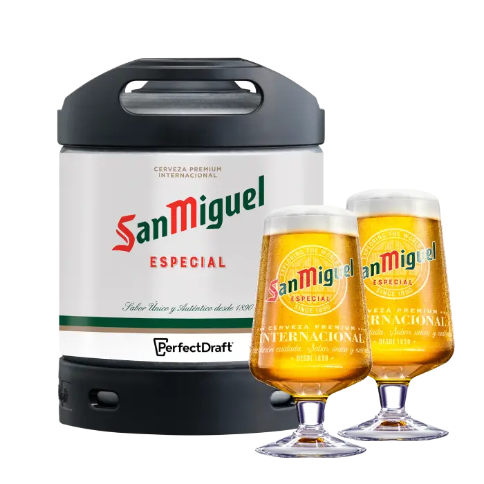 San Miguel Gift Pack (1 Keg + Merch) 1 San Miguel Gift Pack (1 Keg + Merch)