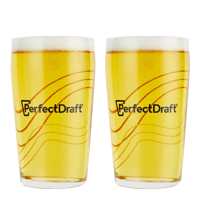 PerfectDraft Pint Glass Pack (2 Glasses) Discontinued 1 PerfectDraft Pint Glass Pack (2 Glasses) Discontinued