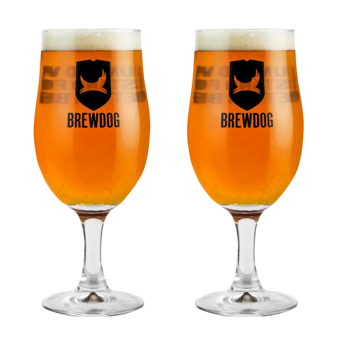 BrewDog Schooner Glass Pack (2 Glasses) 1 BrewDog Schooner Glass Pack (2 Glasses)